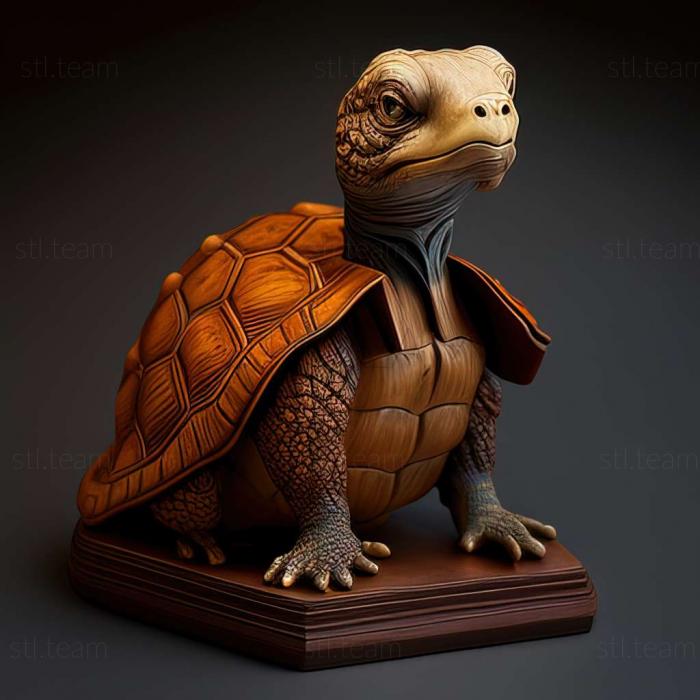 3D model Diego turtle famous animal (STL)